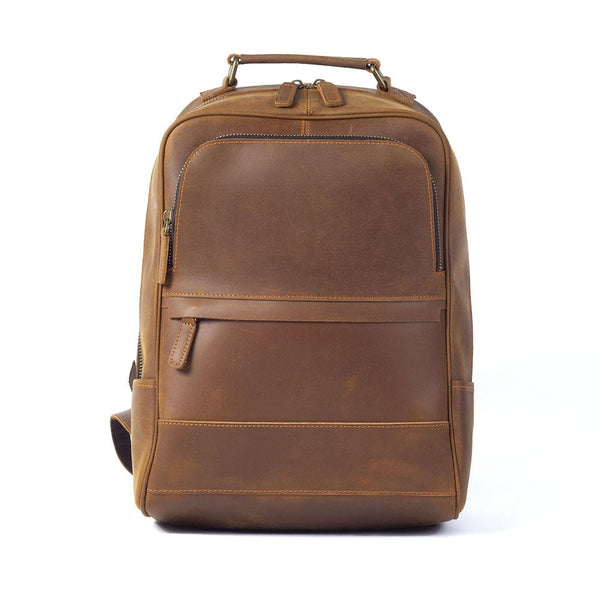 Real Leather Backpack |