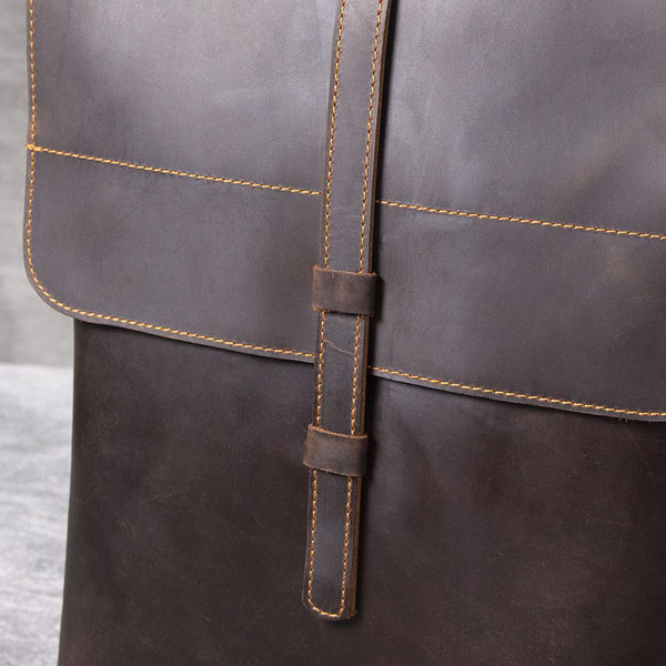 Leather Business Backpack |