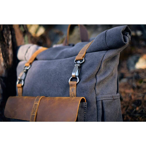 Retro Canvas Rucksack |