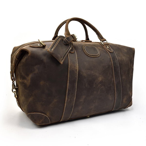 Leather Holdall Bag |