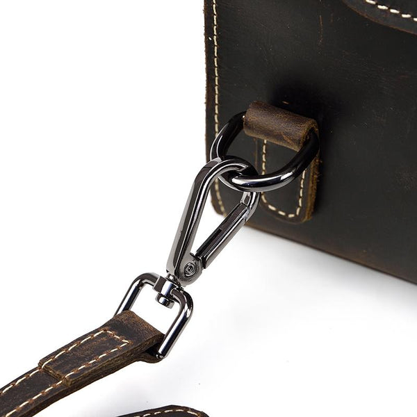 Leather Rucksack Handbag |