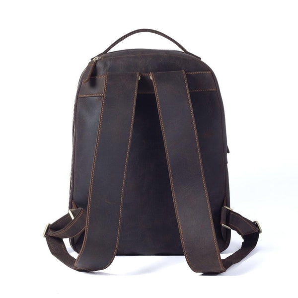 Tan Leather Rucksack |