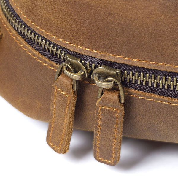 Real Leather Backpack |