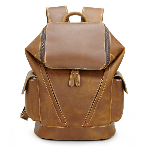 Soft Leather Backpack | 