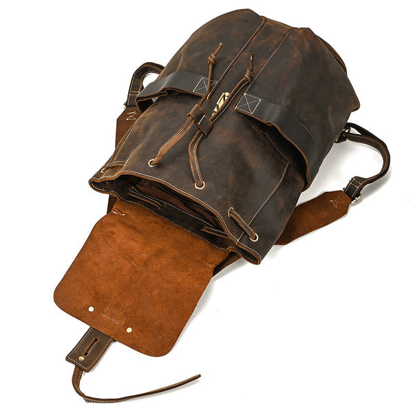 Ladies Leather Backpack |