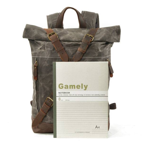 Canvas Rucksack Backpack |