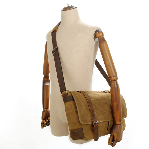 Canvas Laptop Messenger Bag |