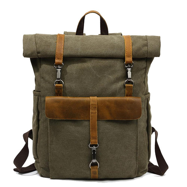 Retro Canvas Rucksack |