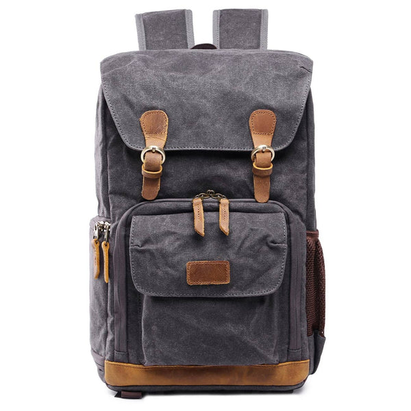 Waterproof Canvas Camera Backpack | 