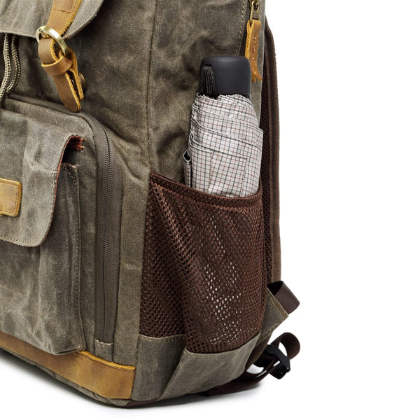 Waterproof Canvas Camera Backpack | 