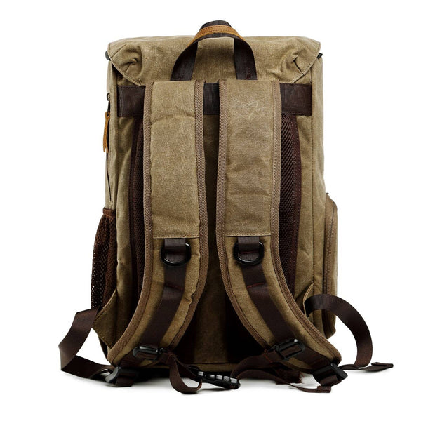 Waterproof Canvas Camera Backpack | 