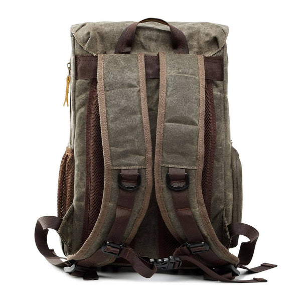 Waterproof Canvas Camera Backpack | 