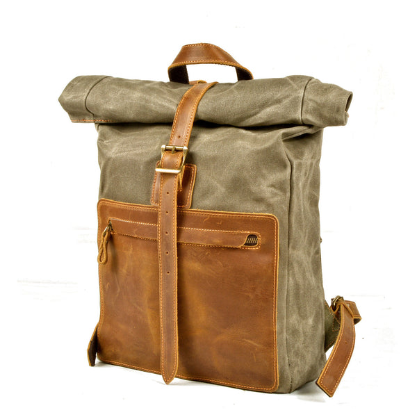 Waxed Canvas Rucksack | 