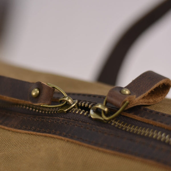 Waxed Canvas Briefcase |