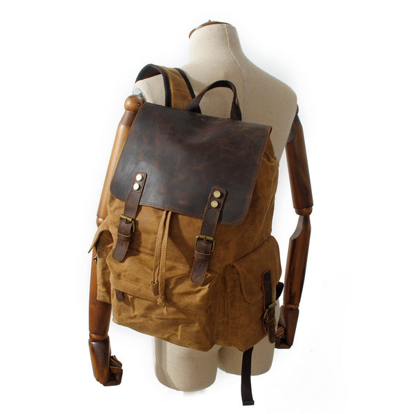 Waxed Canvas Backpack |