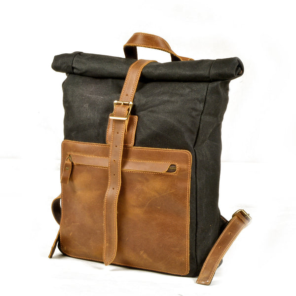 Waxed Canvas Rucksack | 