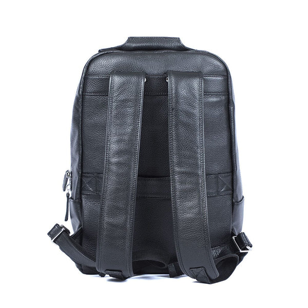 Black Leather Bookbag | 