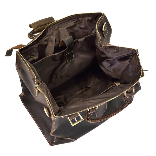 Leather Duffel Bag |