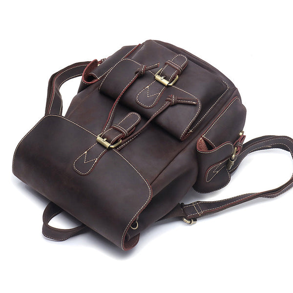 Womens Leather Backpack |