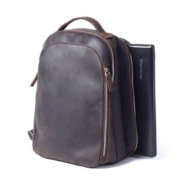 Tan Leather Rucksack |